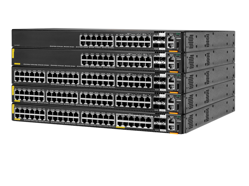 HPE Aruba Networking CX 6200M 48G Class4 PoE 4SFP+ Switch