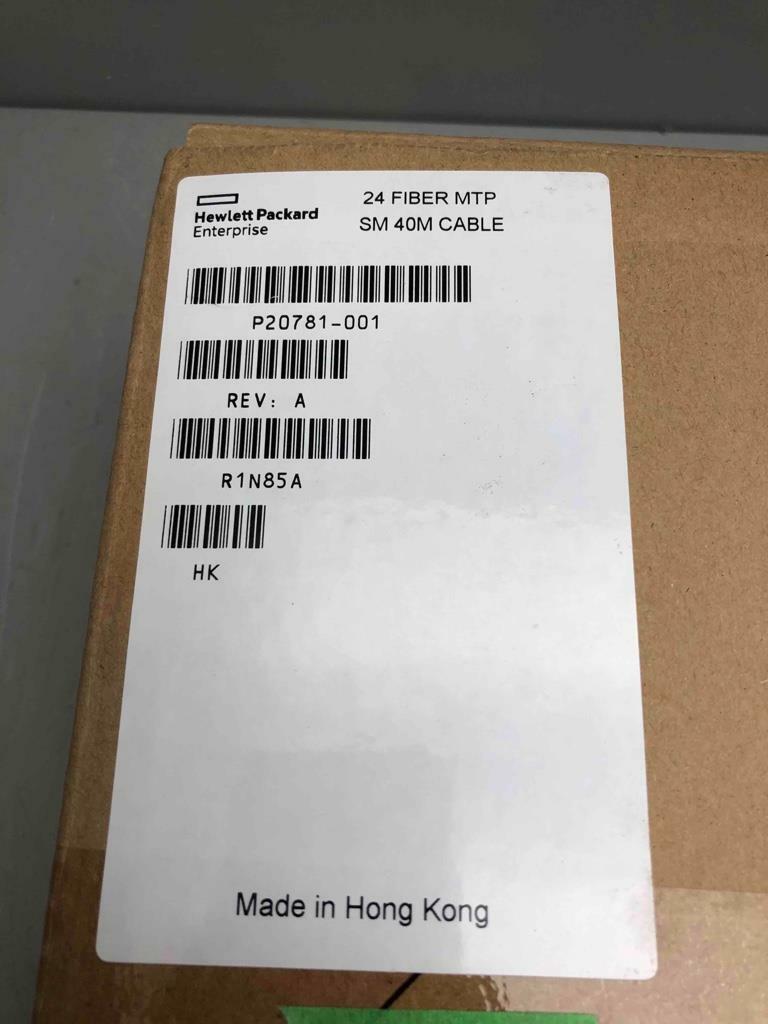 HPE 24 Fiber MTP Single Mode 40M Cable - R1N85A(NEW)